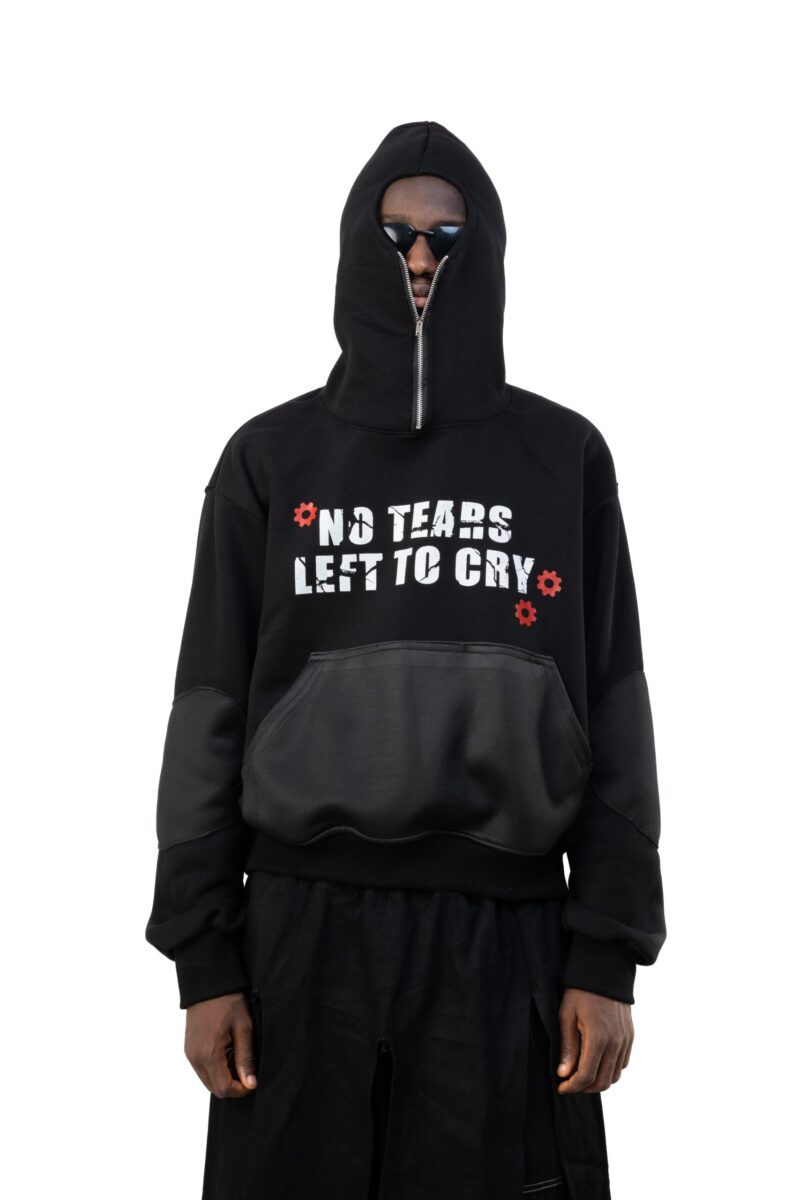 NO TEARS BALACLAVA HOODIE